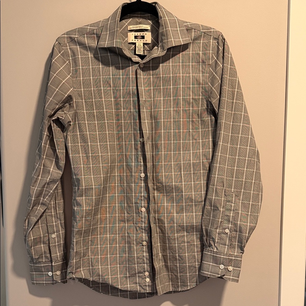 Men's Gray Dress Shirt